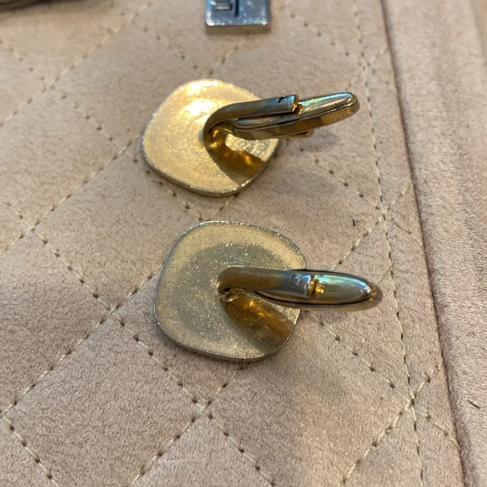 Vintage Gold-Tone Cufflinks